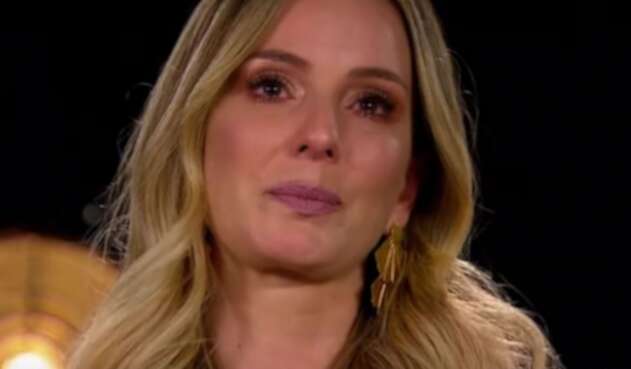 Claudia Bahamón llora al recordar a Jota Mario Valencia