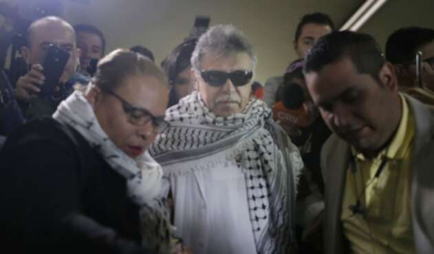 Posesión de Jesús Santrich como Representante a la Cámara de la República. Posesión de Jesús Santrich como Representante a la Cámara de la República.