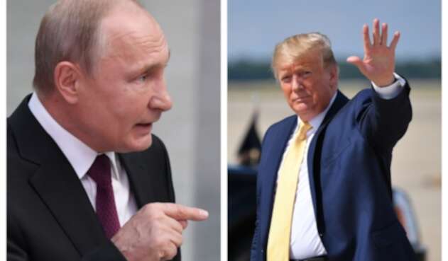 Vladimir Putin y Donald Trump