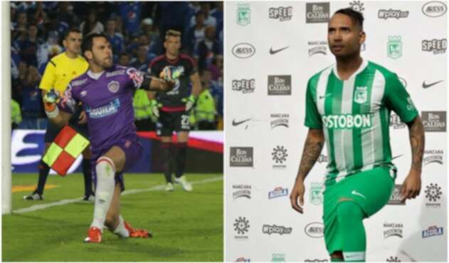 Sebastián Viera y Jarlan Barrera