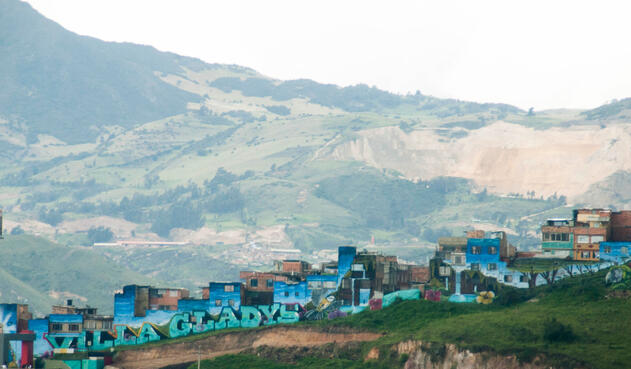 El barrio Villa Gladys, ubicado en la localidad Rafael Uribe Uribe, en Bogotá