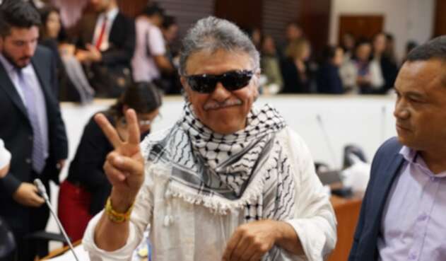 Jesús Santrich en el Congreso