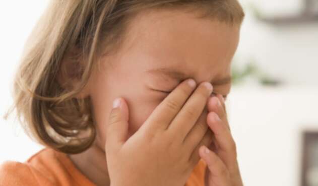 Niña llorando