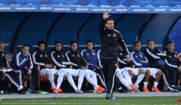 Lionel Scaloni, técnico de Argentina