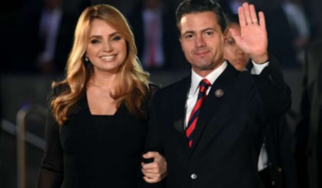 Angélica Rivera y Peña Nieto