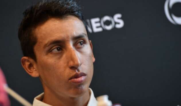 Egan Bernal, ciclista colombiano del Team Ineos