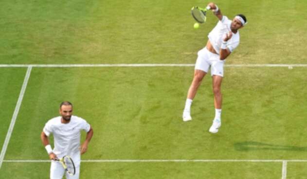 Cabal y Farah en Wimbledon
