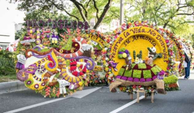 Las silletas de la Feria de las Flores de Medellín