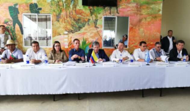 Representantes del Consejo de la ONU en Colombia