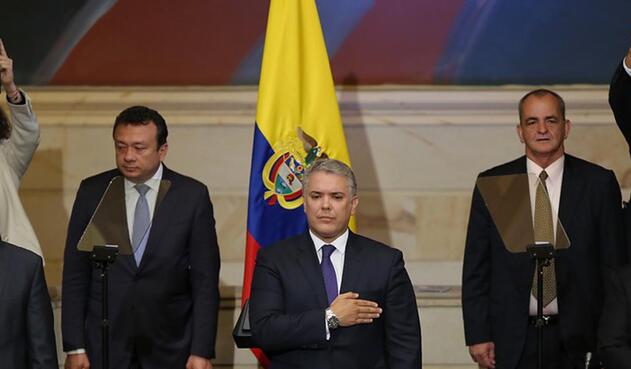 Iván Duque, presidente de la República.