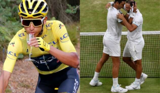 Egan Bernal, y Cabal y Farah