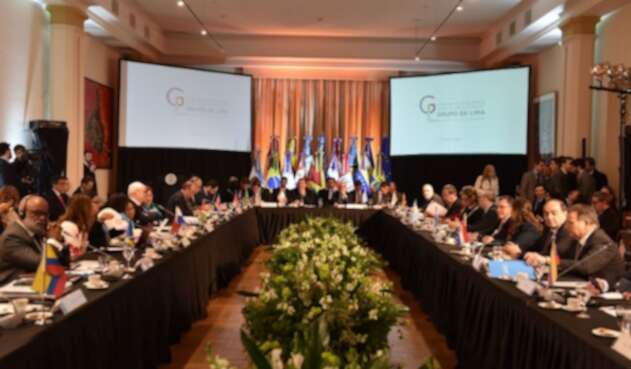 Reunión Grupo de Lima en Buenos Aires