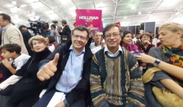 Hollman Morris y Gustavo Petro