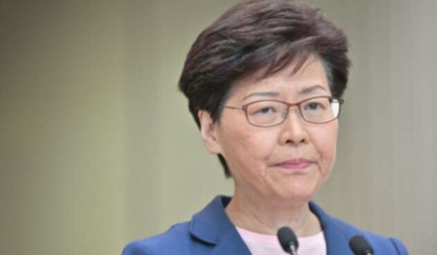 Carrie Lam, jefa del Gobierno local de Hong Kong