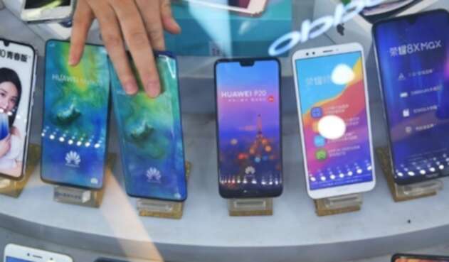 Los teléfonos Huawei. Los teléfonos Huawei.