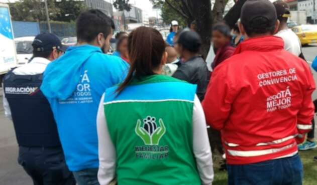 Operativos contra el alquiler de niños para pedir limosna Operativos contra el alquiler de niños para pedir limosna