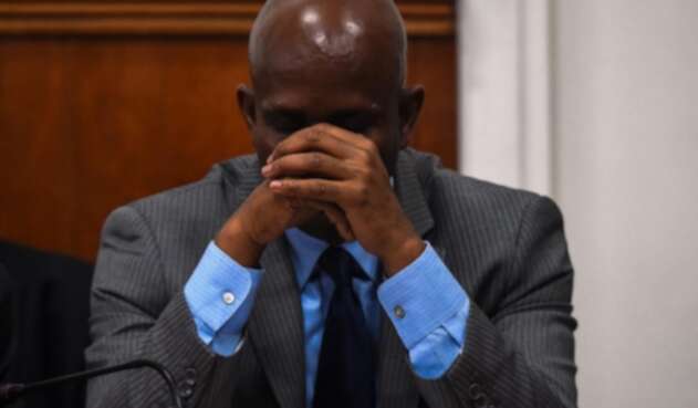 Primer ministro de Haiti, Jean-Michel Lapin. Primer ministro de Haiti, Jean-Michel Lapin.