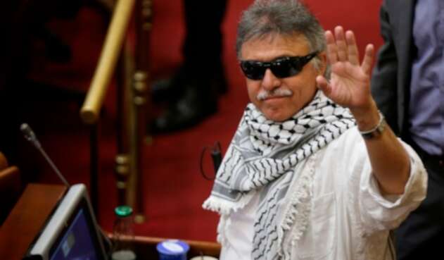 Jesús Santrich, desertor de la Farc. Jesús Santrich, congresista del partido Farc