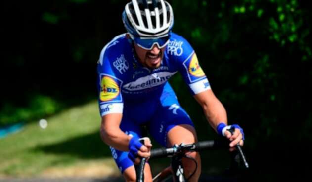 Julian Alaphilippe, ciclista francés al servicio de Deceuninck-Quick Step Julian Alaphilippe, ciclista francés al servicio de Deceuninck-Quick Step