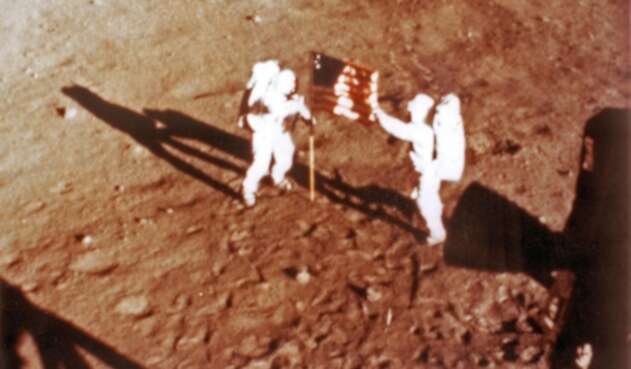 Así fue la llegada del hombre a la Luna.