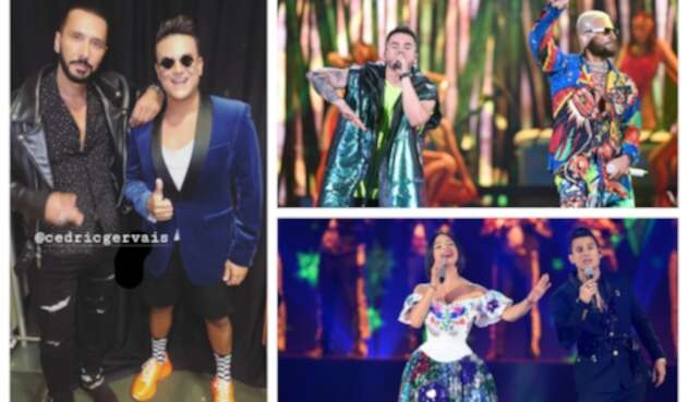 Silvestre Dangond, Maluma y Pipe Bueno en Premios Juventud 2019