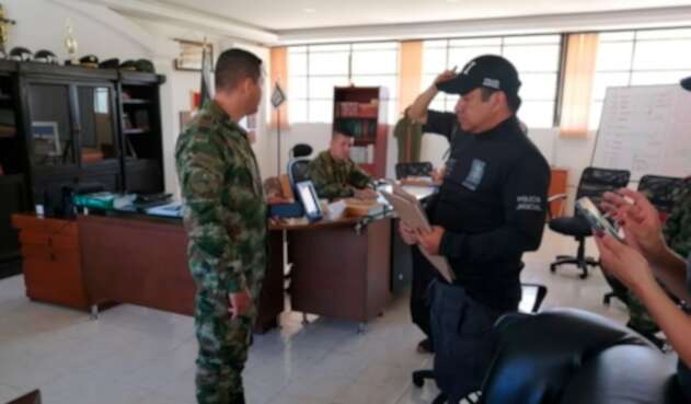 El CTI Cundinamarca en la captura de los militares El CTI Cundinamarca en la captura de los militares