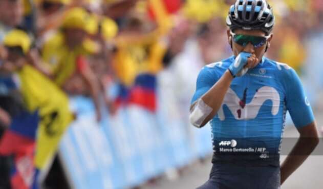 Nairo Quintana - etapa 18 del Tour