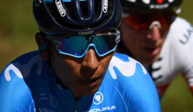 Nairo Quintana, ciclista colombiano al servicio de Movistar Team
