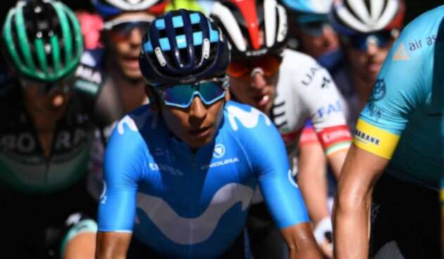Nairo Quintana, ciclista colombiano al servicio del Movistar Team Nairo Quintana, ciclista colombiano al servicio del Movistar Team