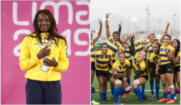 Plata y bronce para Colombia en pesas y rugby