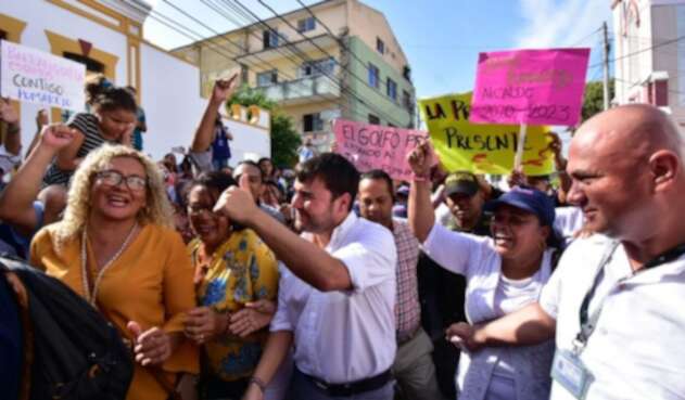 Jaime Pumarejo inscribió su candidatura a la Alcaldía de Barranquilla.