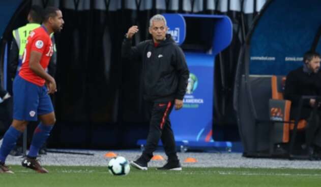 Reinaldo Rueda, técnico de la selección chilena
