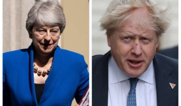 Theresa May y Boris Johnson Theresa May y Boris Johnson