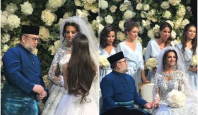 El sultán malasio se divorcia de la modelo rusa por la que ...