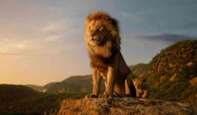 Escena del Rey León (2019)