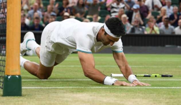 Robert Farah en el All England Club de Londres