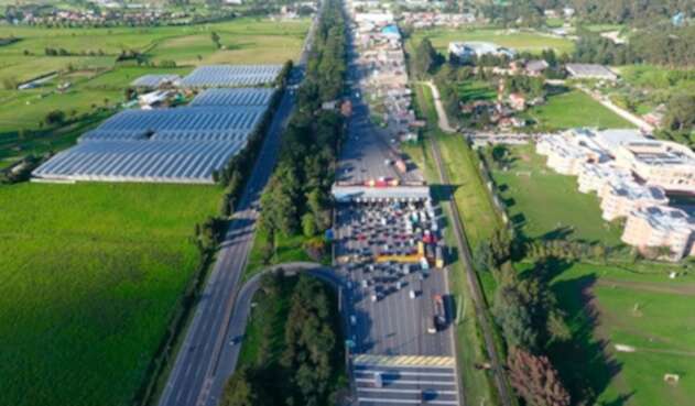 La Sabana de Bogotá, saliendo por la Autopista Norte