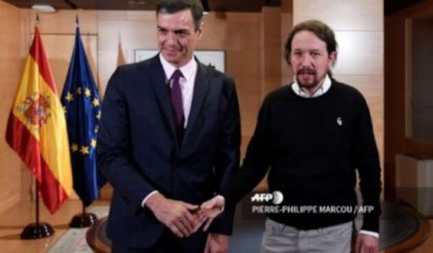 Pedro Sánchez y Pablo Iglesias