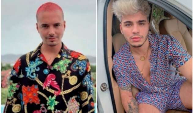 Sebastián Villalobos y J Balvin Sebastián Villalobos y J Balvin