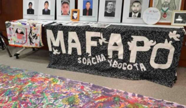 Imagen de referencia de la lucha de las 'Madres de Soacha'. Imagen de referencia de la lucha de las 'Madres de Soacha'.