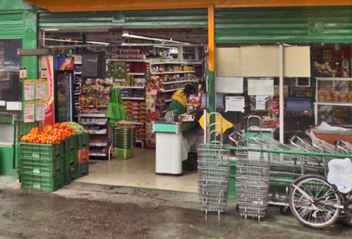 Foto de referencia de una tienda en BogotÃ¡