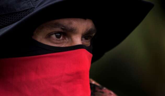 Alias Uriel, comandante del Frente de Guerra Occidental Ómar Gómez del ELN