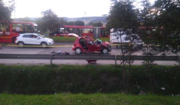 Accidente Autopista Norte