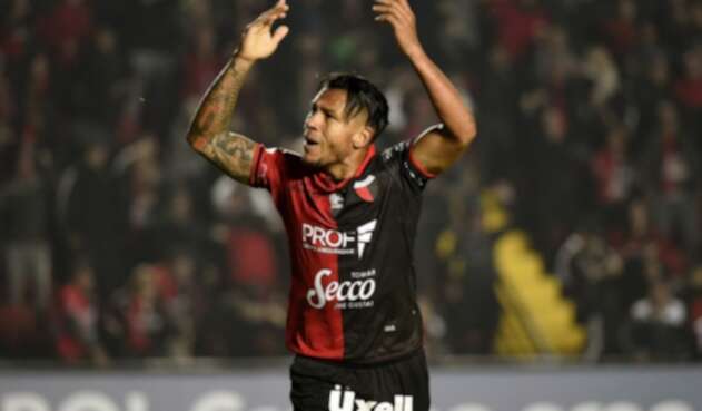 Wilson Morelo, delantero colombiano en Colón de Argentina