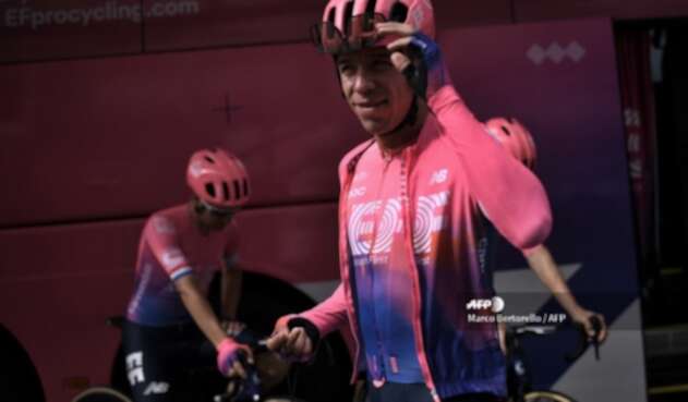 Rigoberto Urán, ciclistas colombiano del Education First