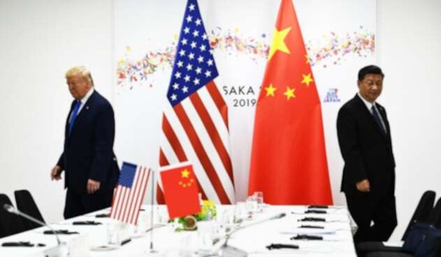 Donald Trump, presidente de Estados Unidos, y Xi Jinping, su par chino