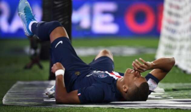 Mbappé lesionado