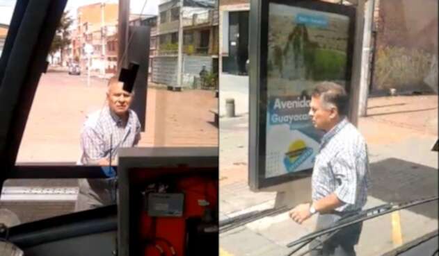 Agresor bus del SITP