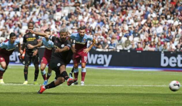 Sergio Agüero, delantero argentino al servicio del Manchester City. Sergio Agüero, delantero argentino al servicio del Manchester City.