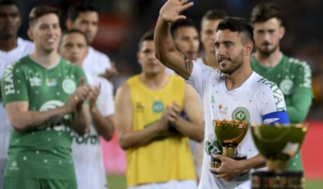 Alan Ruschel, sobreviviente de tragedia de Chapecoense Alan Ruschel, sobreviviente de tragedia de Chapecoense